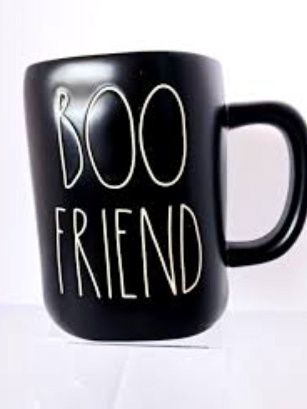 Rae Dunn Black "Boo Friend" Halloween Ceramic Mug
